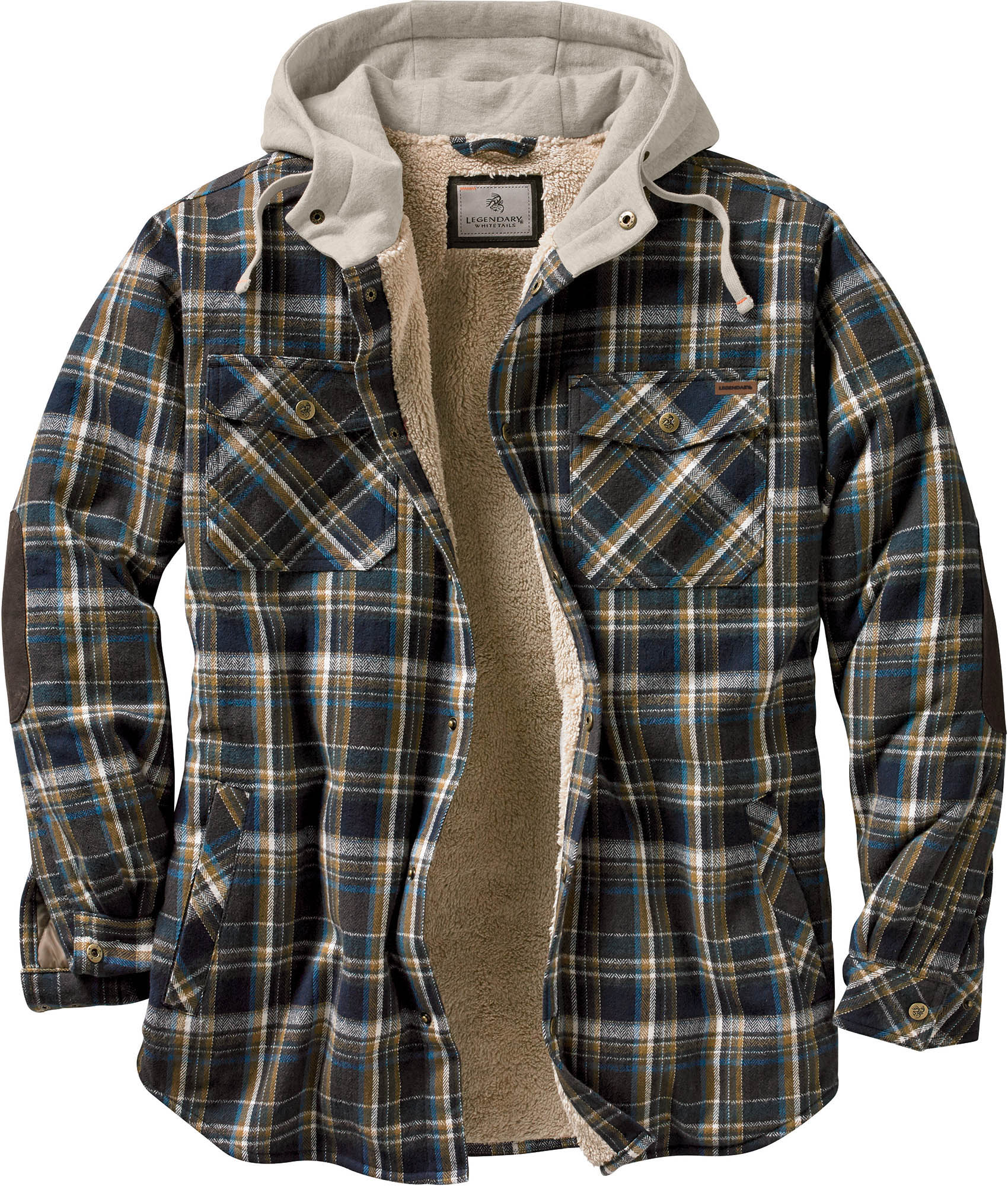 Camp Night Berber Lined Hooded Flannel 