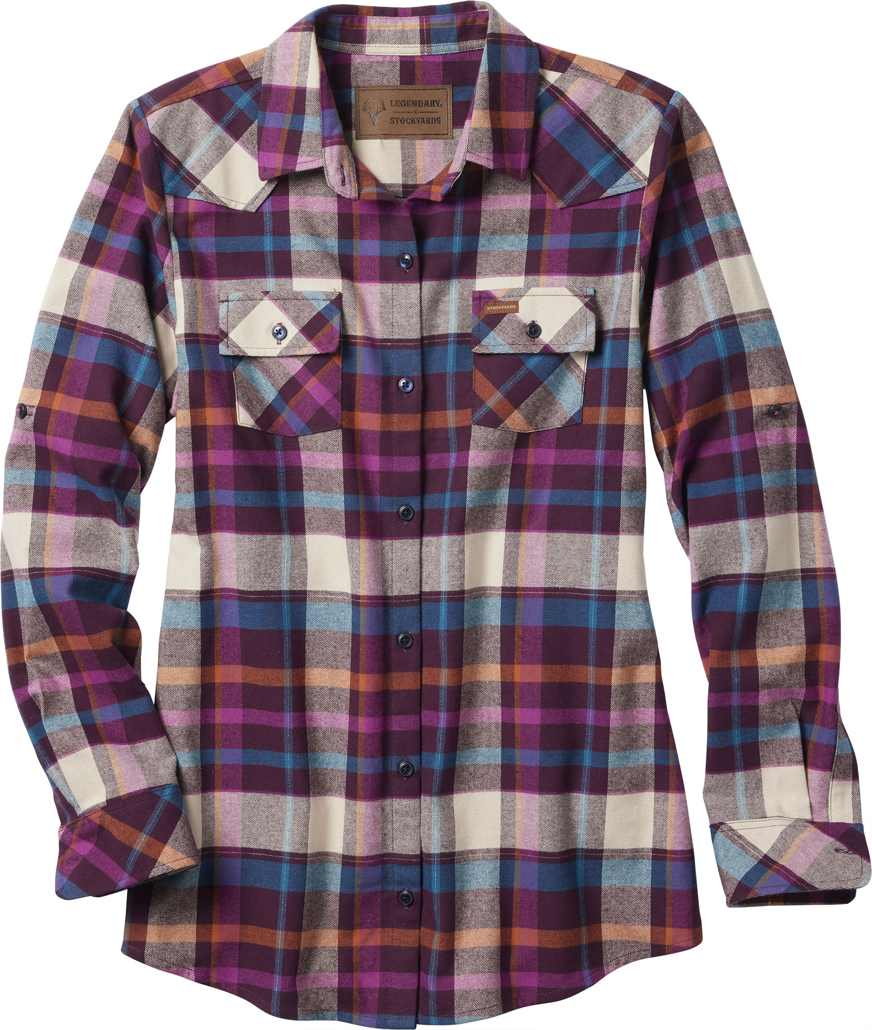 Shop Women's Stockyards Cinch Flannel Shirt | Legendary Whitetails