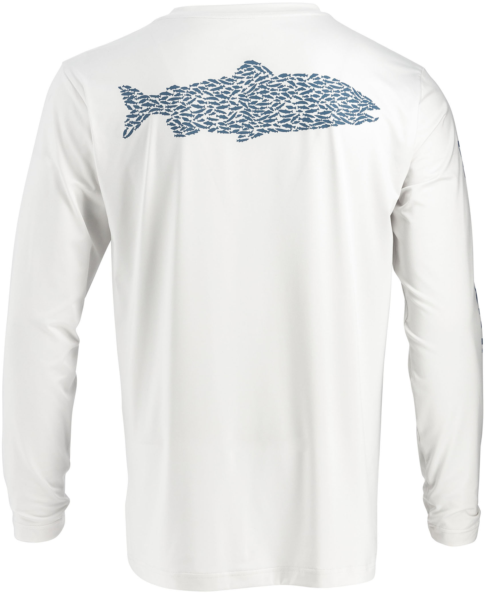 Long Sleeve Fish man Sun Protection Shirt Moisture Wicking Polyester Sun  Shirts