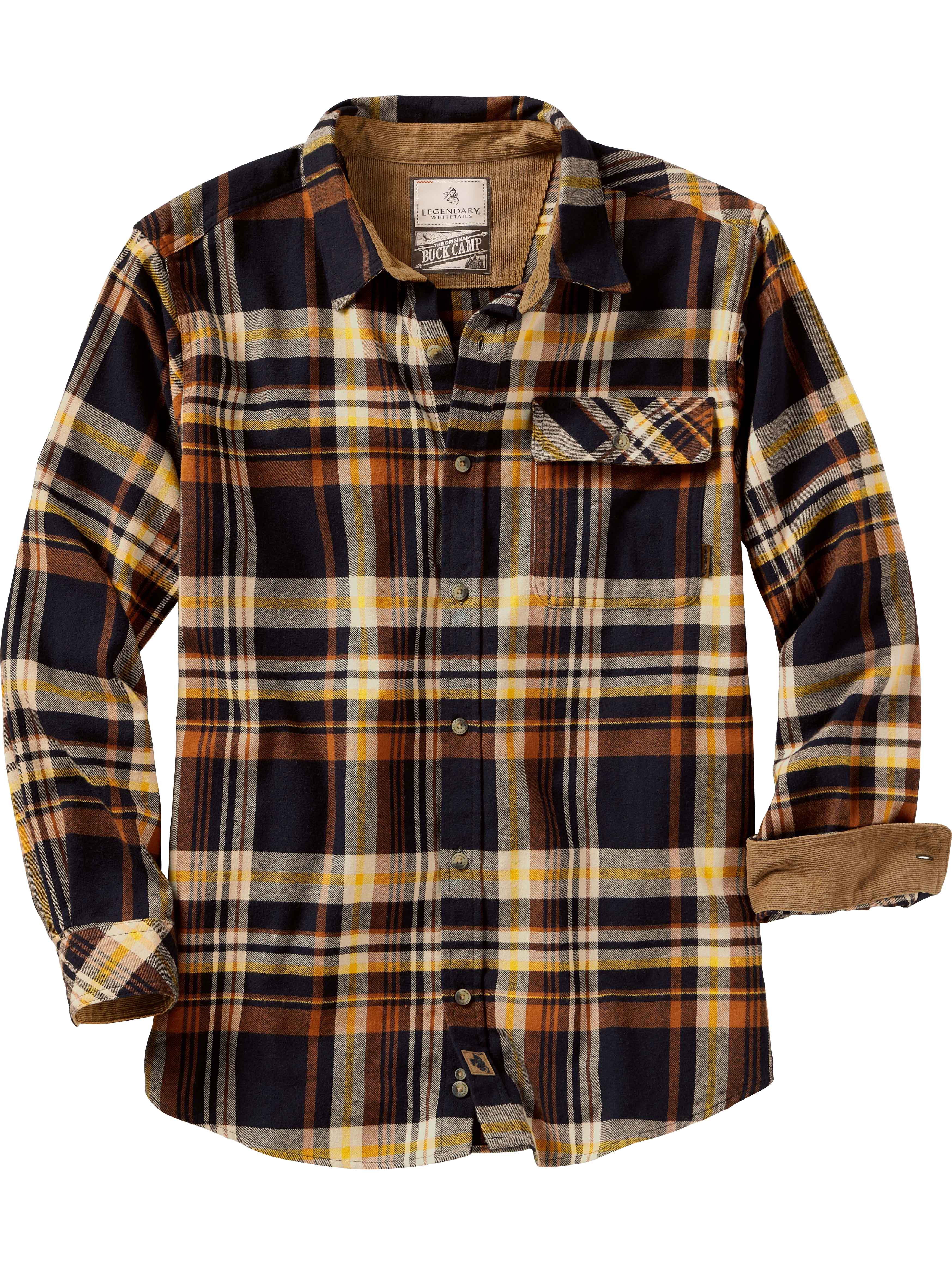Legendary Whitetails Buck Camp Flannels Homestead Plaid,XX-Large Tall ...