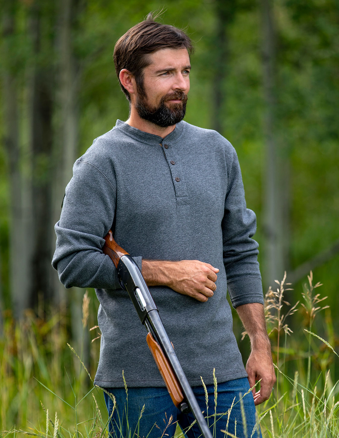Classic Thermal Henley